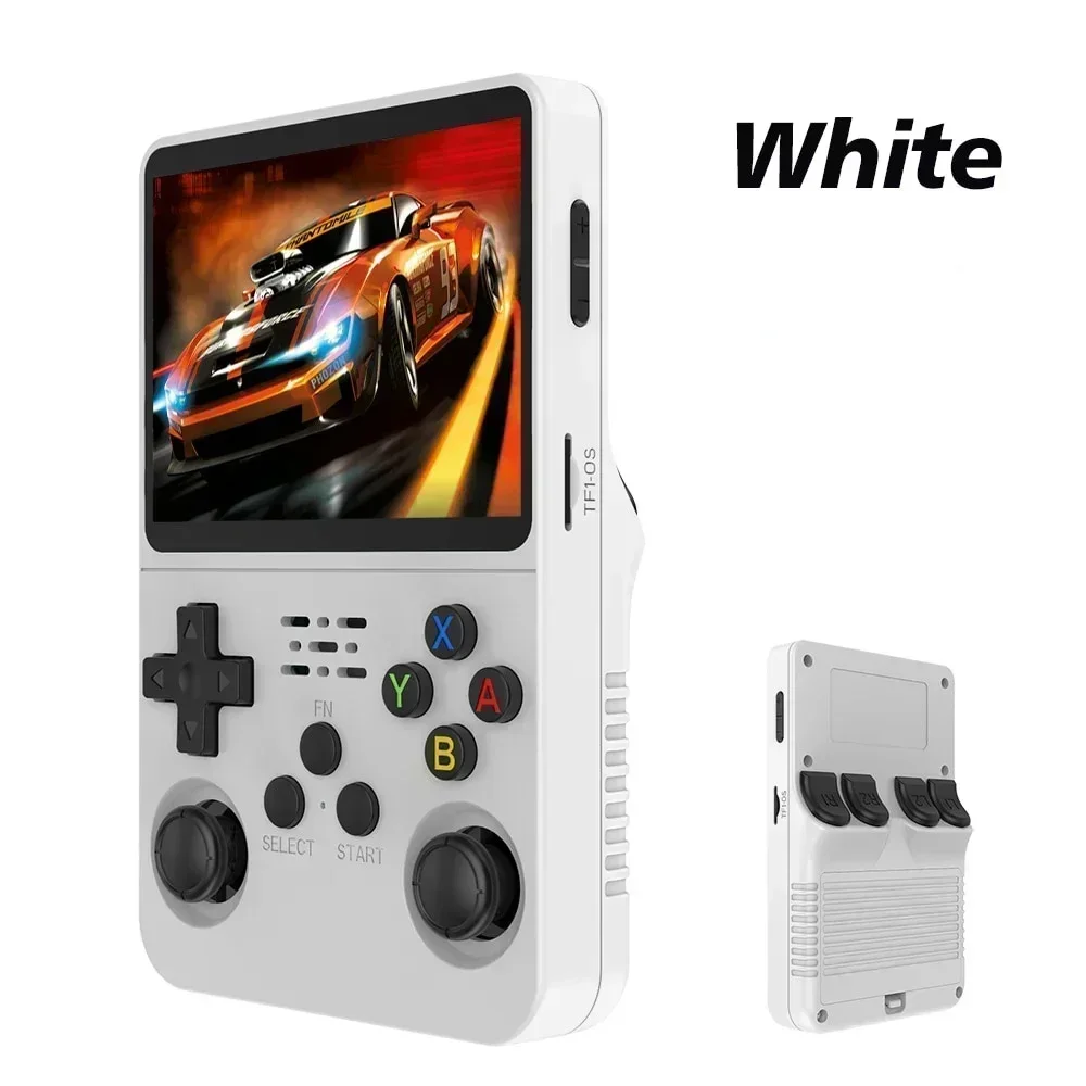 The new R36S handheld game high-definition simulator game console with dual control joystick offers a vast array of games